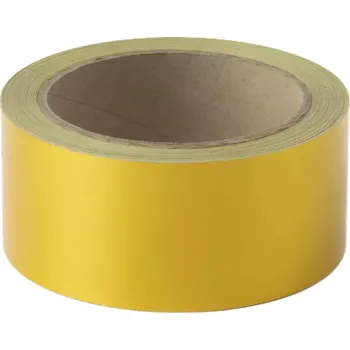 Výstražná páska Žlutá reflexní výstražná páska - délka 15 m, šířka 5 cm