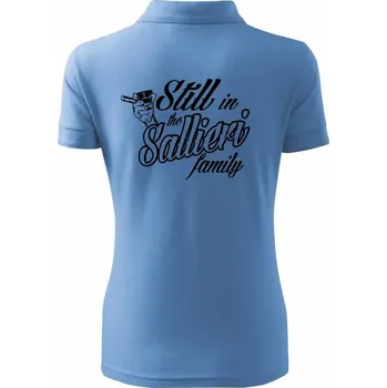 Still In The Sallieri Family - Polokošile dámská Pique Polo - L ( Pyžamově modrá )