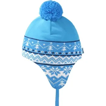 Čepice Kama dětská pletená Merino čepice B89 115 - tyrkysová S