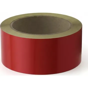 Výstražná páska Červená reflexní výstražná páska - délka 15 m, šířka 5 cm