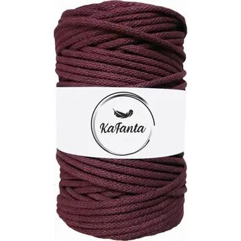 Příze Bavlněná šňůra KaFanta 5 mm - ostružina