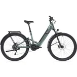 Rock Machine Crossride e450 FS Touring celoodpružené Sport Drive 90Nm 500Wh - L / Zelená