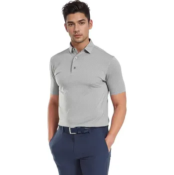 FootJoy polo Stretch Lisle Dot - šedé: Pánské XL