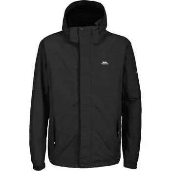 Pánská vesta TRESPASS Pánská nepromokavá zateplená bunda XS ČERNÁ