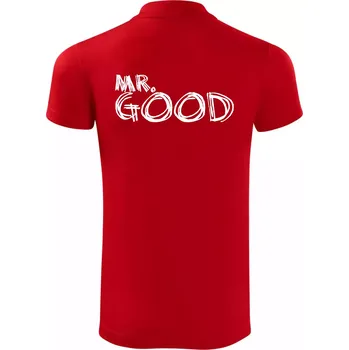 Pánská košile Mr. Good - Polokošile Victory sportovní (dresovina) - M ( Červená )