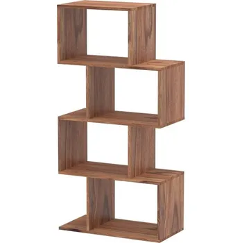 Knihovna Indický nábytek - Knihovna Rami 60x120x30 z indického masivu palisandr Natural