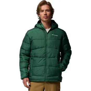 Pánská Zimní prošívaná bunda COLUMBIA FIVEMILE BUTTE II HOODED JACKET 2086912375 – Zelená XL