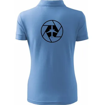 Clona spotting - Polokošile dámská Pique Polo - 2XL ( Pyžamově modrá )