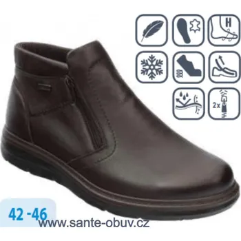 Dámská zdravotní obuv SANTÉ IC/851959 NERO vel.41-46, --- - 43