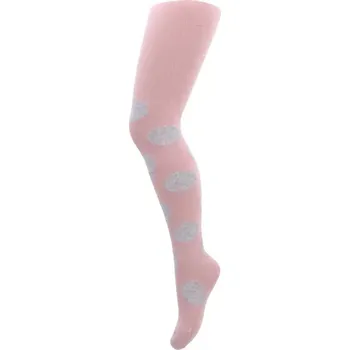 Dámské punčochy Kojenecké punčošky Kuličky W - 56-62 / světle růžová