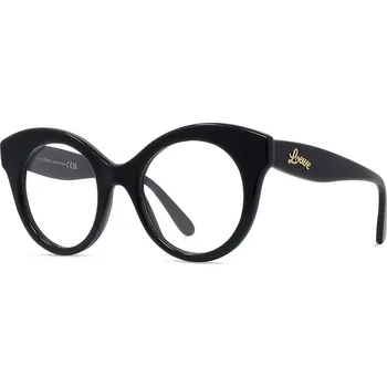 Brýlová obroučka Loewe Curvy Black Round Eyeglasses