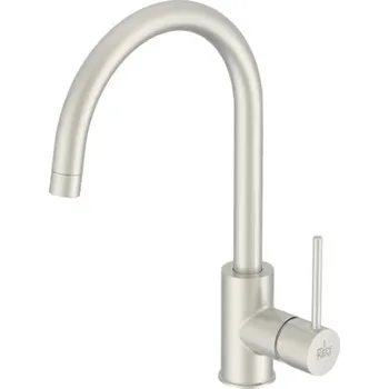 Vodovodní baterie Dřezová baterie páková KEO KASIA nerezová ocel 120446