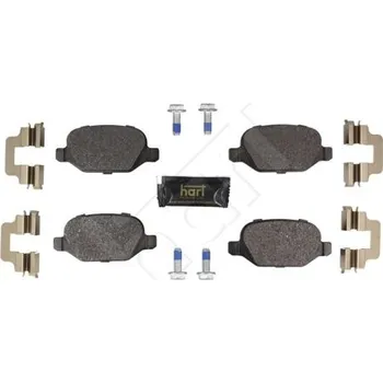 Brzdová destička Sada brzdových destiček, kotoučová brzda HART 261 782