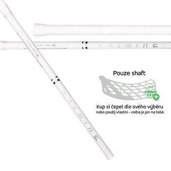 Florbal Salming Q-series Carbon Pro 2.0 RD Shaft 29 White/Silver vel. 103cm (= 113cm)