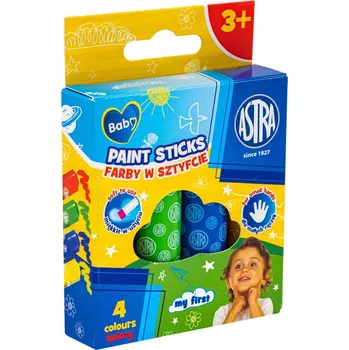 ASTRA Baby barvy Jumbo v tyčince 4ks
