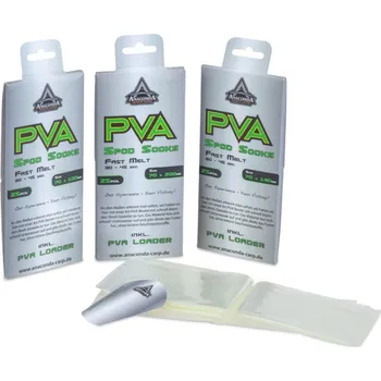Anaconda PVA sáčky Fast Melt Spod Socks 70x130mm 25ks