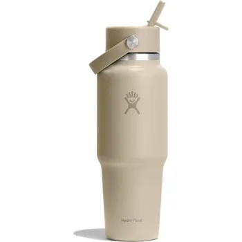 Termoska Termolahev Hydro Flask Wide Flex Straw Travel Bottle 32 oz Barva: béžová