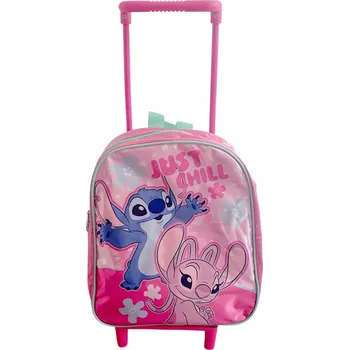 Školní batoh Školní batoh na kolečkách STITCH a ANGEL