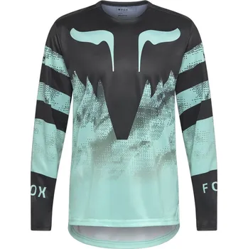 cyklistický dres Dres - FOX Ranger Ls Kairos 2025 - Turquoise XL