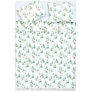 Povlečení Sinsay - Souprava povlečení - tmavě zelená - 326GP-79X - 326GP-79X-ONE