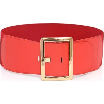 Opasek Dámský elastický strečový pásek Simon Červený