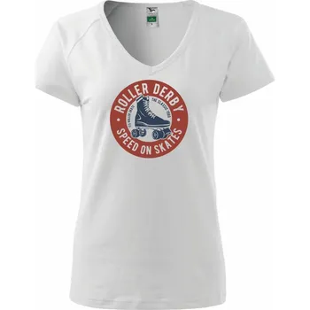 Dámské tričko Roller Derby - Tričko dámské Dream - XS ( Bílá )