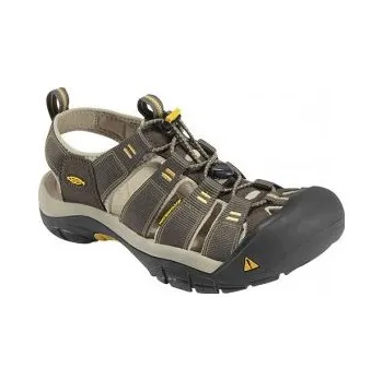 Pánské sandále KEEN Newport H2 raven/aluminum pánská US 15 / EU 48,0 / UK 14 / 33 cm; Šedá obuv + DÁREK DLE VÝBĚRU!