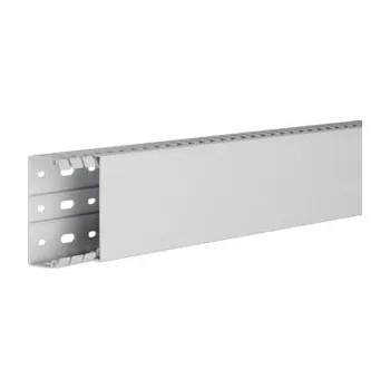 kabelová chránička TEHALIT Kanál HA740080 propojovací, s víkem, 40x80, barva šedá, délka 2m HA740080