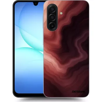 Pouzdro na mobilní telefon Picasee silikonový černý obal pro Samsung Galaxy A17 5G - Rouge