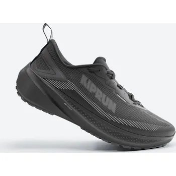 Pánská běžecká obuv KIPRUN Pánské běžecké boty 500 WR 47 ČERNÁ|ŠEDÁ