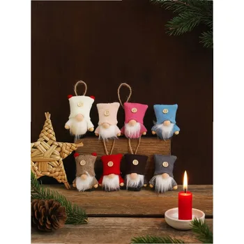 Vánoční dekorace Sinsay - Vánoční dekorace ve tvaru skřítků 8 pack - vícebarevná - 667GG-MLC - 667GG-MLC-ONE