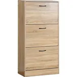 Botník, mdf, přírodní, ABO-G1016 OAK