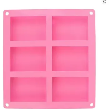 Mýdlo Silikonová forma na mýdlo - 6x Vanička