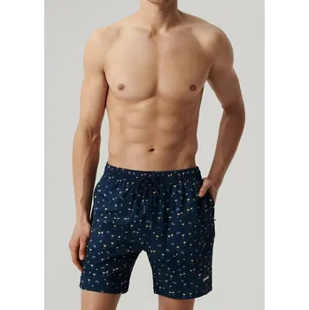 Pánská móda Pánské plavecké šortky Atlantic tmavě modré, tmavě modrá L i384_84421221