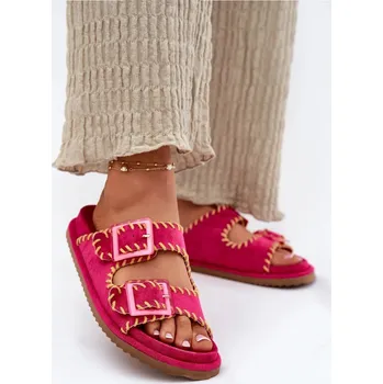 Dámské pantofle Dámské pantofle z ekologického semiše s lemováním, 40 i240_213961_2:40