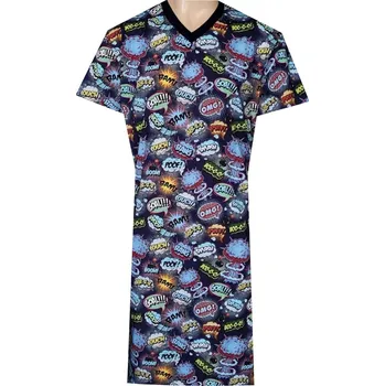 Pánská noční košile Pánská Noční Košile FOLTÝN NK439 Velikost: 6XL, Materiál: Krátký rukáv