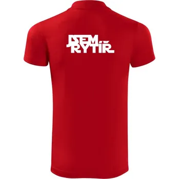 Pánská košile SW - Jsem rytíř - Polokošile Victory sportovní (dresovina) - 3XL ( Červená )