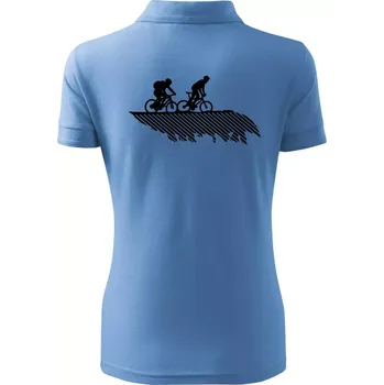 Cyclo duo - Polokošile dámská Pique Polo - XS ( Pyžamově modrá )