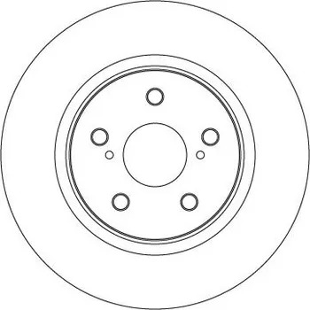 Brzdový kotouč Brzdový kotouč TRW DF6916S