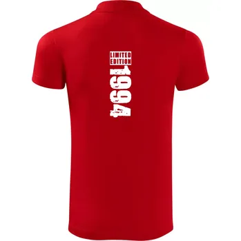 Pánská košile Limited edition 1994 pruh - Polokošile Victory sportovní (dresovina) - 2XL ( Červená )