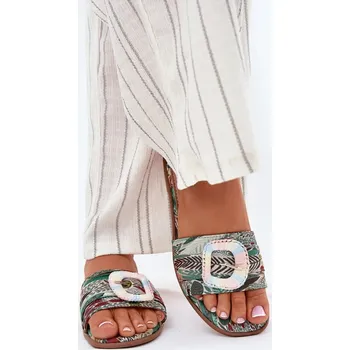 Dámské sandále Dámské ploché sandály Step in style s ozdobnou sponou, 37 i240_213963_2:37