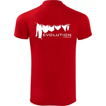 Pánská košile Evoluce spodního prádla - Polokošile Victory sportovní (dresovina) - M ( Červená )