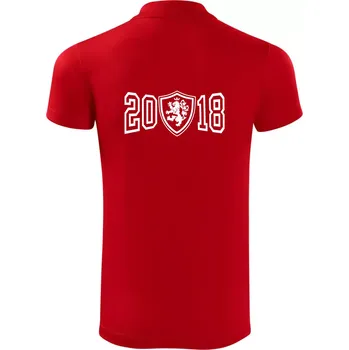 Pánská košile Narozeninový motiv - znak - 2018 - Polokošile Victory sportovní (dresovina) - 2XL ( Červená )