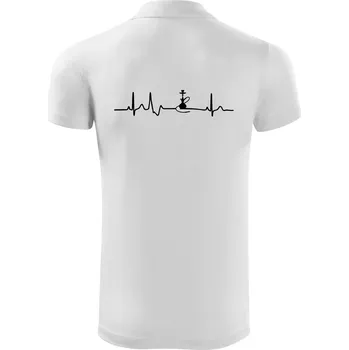 Pánská košile EKG shisha - Polokošile Victory sportovní (dresovina) - 3XL ( Bílá )