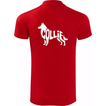 Pánská košile Colie nápis v těle - Polokošile Victory sportovní (dresovina) - 2XL ( Červená )