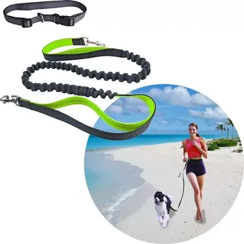 Vodítko pro psa Multifunkční běžecké vodítko