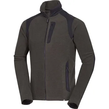 Pánská mikina Northfinder Pánský trekingový technický svetr se zesílenými částmi SZYMON, zelená, M