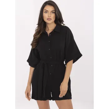 Dámské kraťasy ITALY MODA Overal -MI-KO-A2479.73 Barva: Hnědá, Velikost: UNI