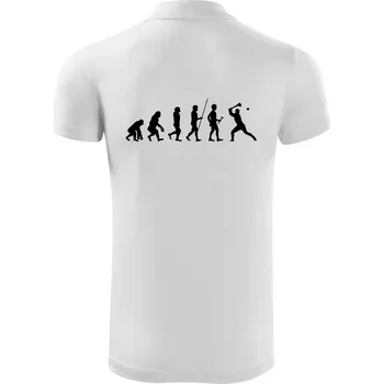 Pánská košile Evoluce hurling - Polokošile Victory sportovní (dresovina) - 3XL ( Bílá )