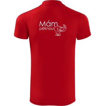 Pánská košile Mám pěknou vopici - Polokošile Victory sportovní (dresovina) - 3XL ( Červená )